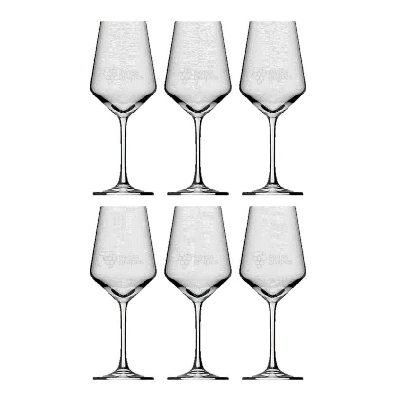 6 Verres à vin